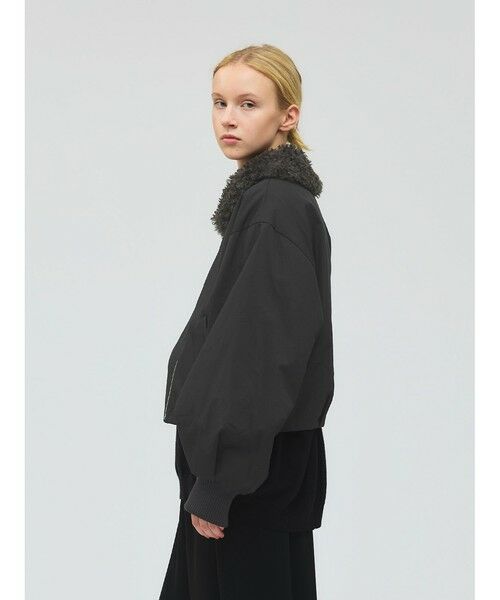 mizuiro ind / ミズイロインド その他アウター | mizuiro ind ボアカラーショートジャケット | 詳細12