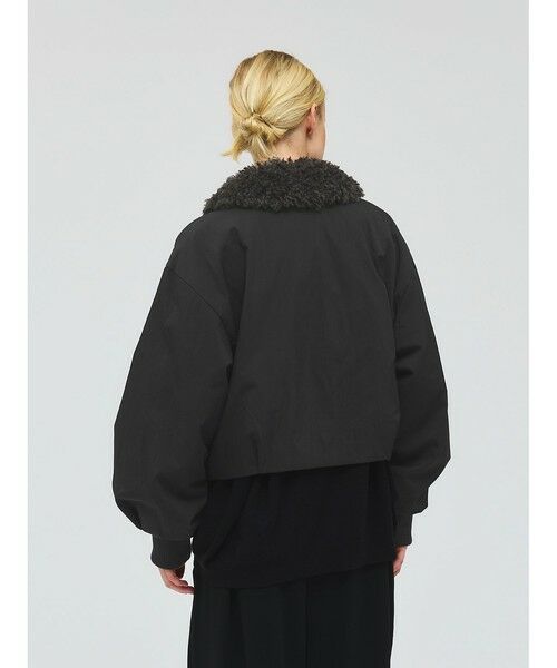 mizuiro ind / ミズイロインド その他アウター | mizuiro ind ボアカラーショートジャケット | 詳細13