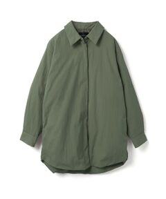 mizuiro ind / ミズイロインド その他アウター | mizuiro ind ワイドパディングシャツジャケット