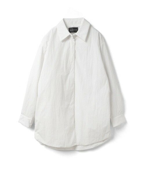 mizuiro ind / ミズイロインド その他アウター | mizuiro ind ワイドパディングシャツジャケット | 詳細10