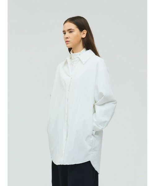 mizuiro ind / ミズイロインド その他アウター | mizuiro ind ワイドパディングシャツジャケット | 詳細12