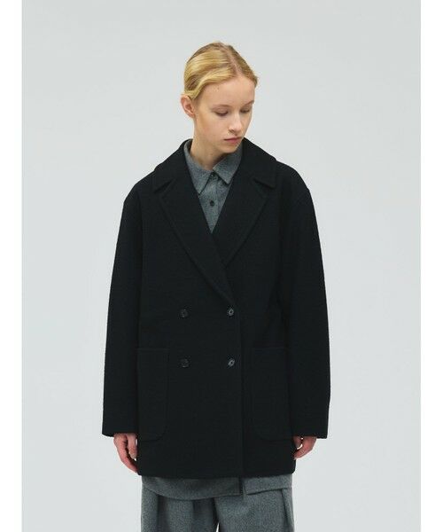 mizuiro ind / ミズイロインド ピーコート | mizuiro ind ダブルブレストジャケット | 詳細11