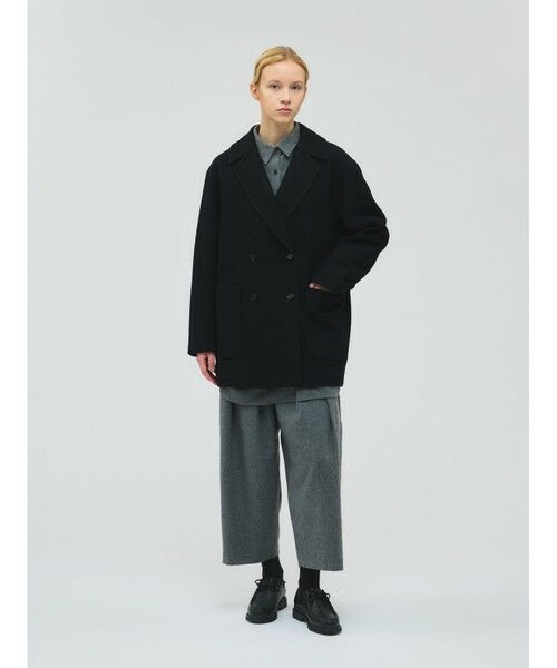 mizuiro ind / ミズイロインド ピーコート | mizuiro ind ダブルブレストジャケット | 詳細14