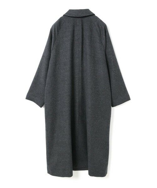 mizuiro ind / ミズイロインド ステンカラーコート | mizuiro ind ウール混バルマカーンコート | 詳細17