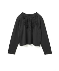 mizuiro ind / ミズイロインド カットソー | mizuiro ind フロントフリルプルオーバー