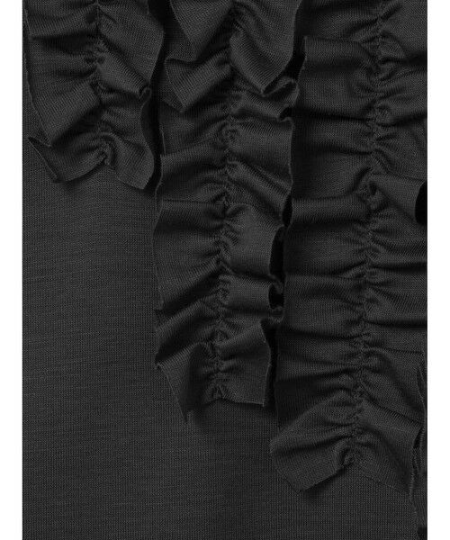 mizuiro ind / ミズイロインド カットソー | mizuiro ind フロントフリルプルオーバー | 詳細6