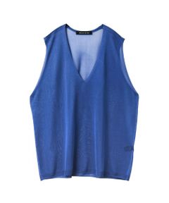 mizuiro ind / ミズイロインド ベスト | mizuiro ind シアー深Vネックベスト