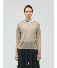 mizuiro ind / ミズイロインド ニット・セーター | mizuiro ind シアークルーネックプルオーバー