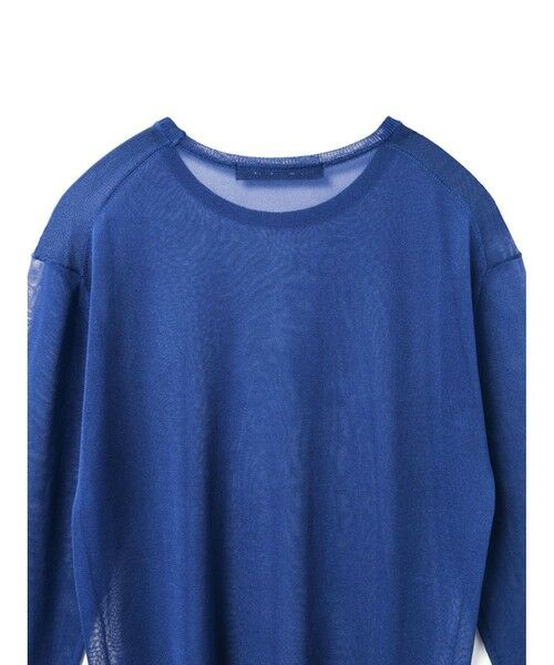 mizuiro ind / ミズイロインド ニット・セーター | mizuiro ind シアークルーネックプルオーバー | 詳細4