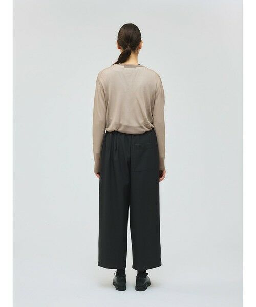 mizuiro ind / ミズイロインド ニット・セーター | mizuiro ind シアークルーネックプルオーバー | 詳細15