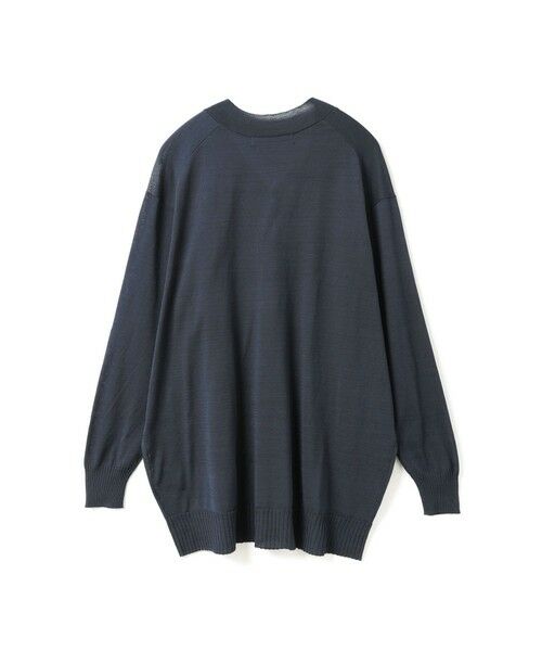 mizuiro ind / ミズイロインド ニット・セーター | mizuiro ind Vネックワイドプルオーバー | 詳細5