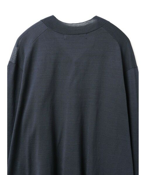 mizuiro ind / ミズイロインド ニット・セーター | mizuiro ind Vネックワイドプルオーバー | 詳細6