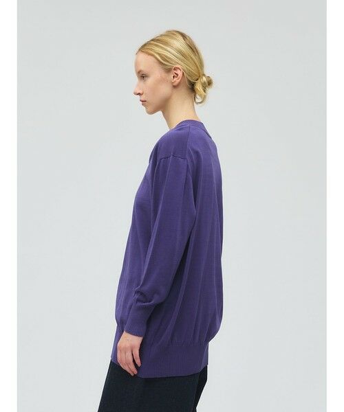 mizuiro ind / ミズイロインド ニット・セーター | mizuiro ind Vネックワイドプルオーバー | 詳細10