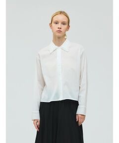 mizuiro ind / ミズイロインド シャツ・ブラウス | mizuiro ind ピンタックカラーシャツ