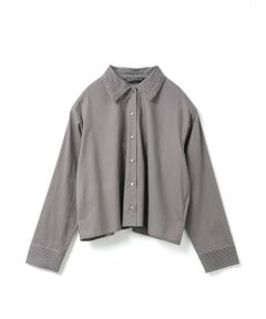 mizuiro ind / ミズイロインド シャツ・ブラウス | mizuiro ind ピンタックカラーシャツ