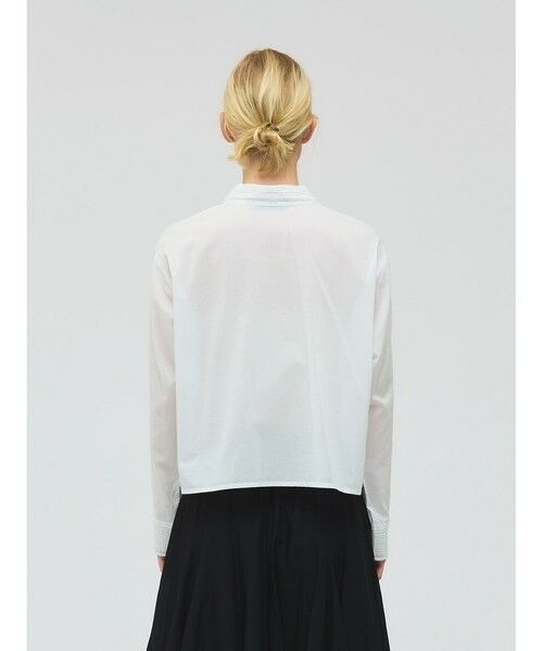 mizuiro ind / ミズイロインド シャツ・ブラウス | mizuiro ind ピンタックカラーシャツ | 詳細5