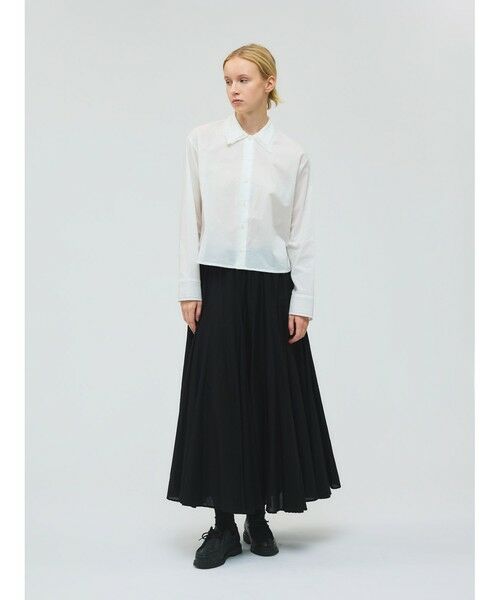 mizuiro ind / ミズイロインド シャツ・ブラウス | mizuiro ind ピンタックカラーシャツ | 詳細6