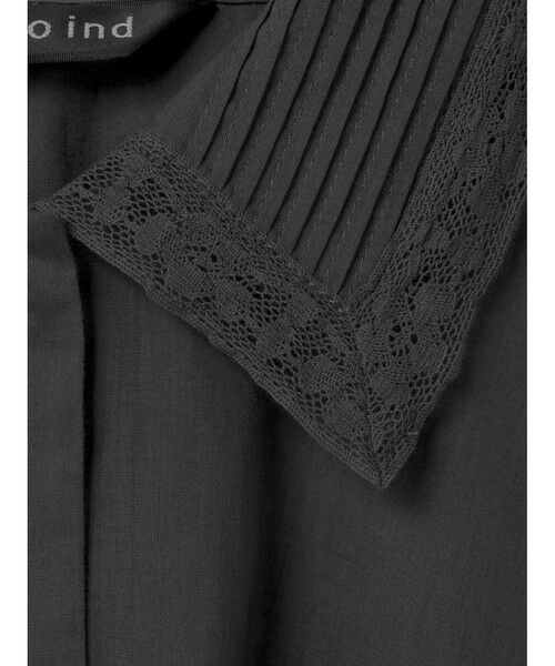 mizuiro ind / ミズイロインド シャツ・ブラウス | mizuiro ind ピンタックカラーシャツ | 詳細11
