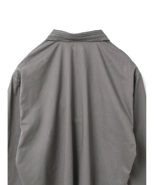 mizuiro ind / ミズイロインド シャツ・ブラウス | mizuiro ind ピンタックカラーシャツ | 詳細17