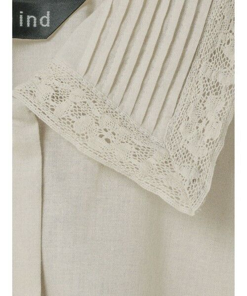 mizuiro ind / ミズイロインド シャツ・ブラウス | mizuiro ind ピンタックカラーシャツ | 詳細18