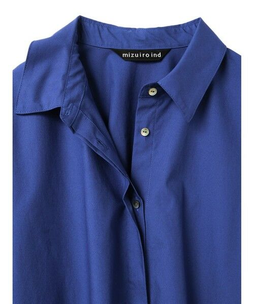mizuiro ind / ミズイロインド シャツ・ブラウス | mizuiro ind ボックスカットシャツ | 詳細3