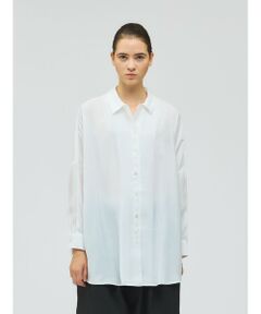 mizuiro ind / ミズイロインド シャツ・ブラウス | mizuiro ind ワイドチュニックシャツ