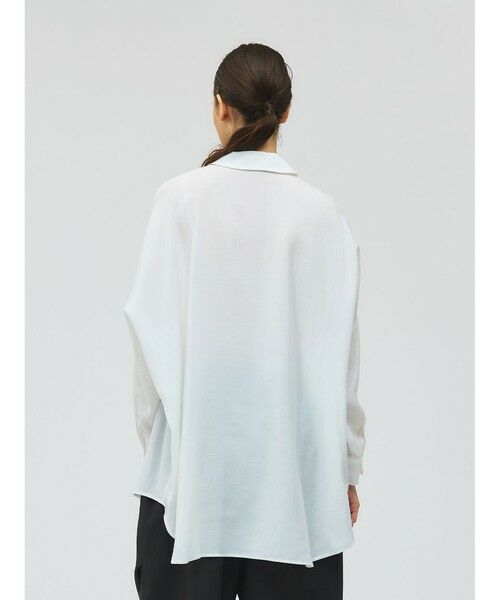 mizuiro ind / ミズイロインド シャツ・ブラウス | mizuiro ind ワイドチュニックシャツ | 詳細14