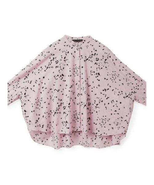 mizuiro ind / ミズイロインド シャツ・ブラウス | mizuiro ind プリントバックギャザーシャツ | 詳細2