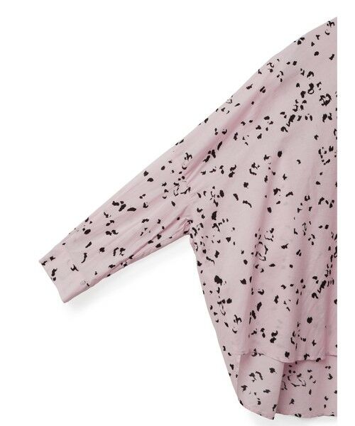 mizuiro ind / ミズイロインド シャツ・ブラウス | mizuiro ind プリントバックギャザーシャツ | 詳細4