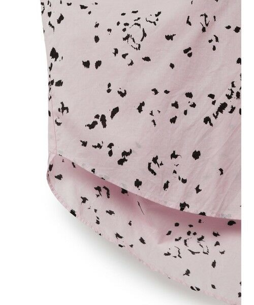 mizuiro ind / ミズイロインド シャツ・ブラウス | mizuiro ind プリントバックギャザーシャツ | 詳細5