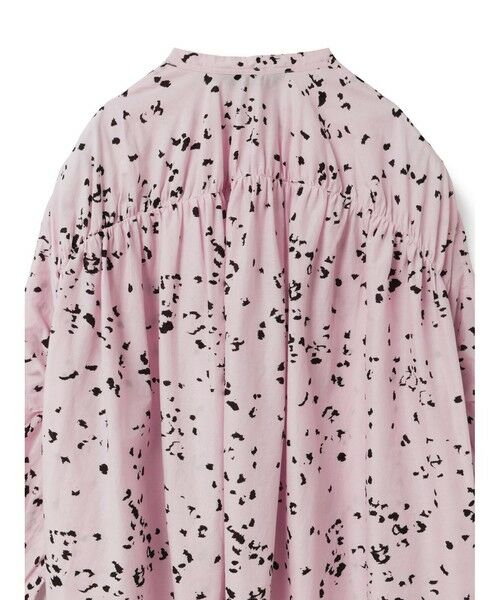 mizuiro ind / ミズイロインド シャツ・ブラウス | mizuiro ind プリントバックギャザーシャツ | 詳細7