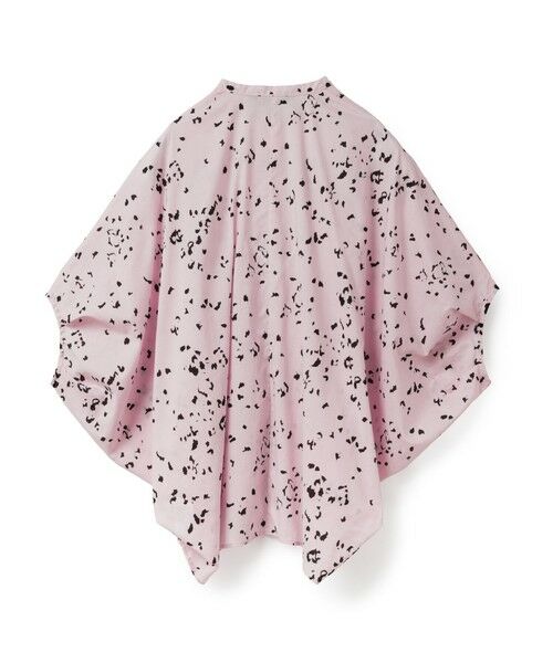 mizuiro ind / ミズイロインド シャツ・ブラウス | mizuiro ind プリントスタンドカラーコクーンシャツ | 詳細7