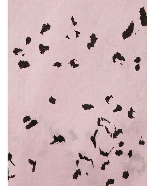 mizuiro ind / ミズイロインド シャツ・ブラウス | mizuiro ind プリントスタンドカラーコクーンシャツ | 詳細1