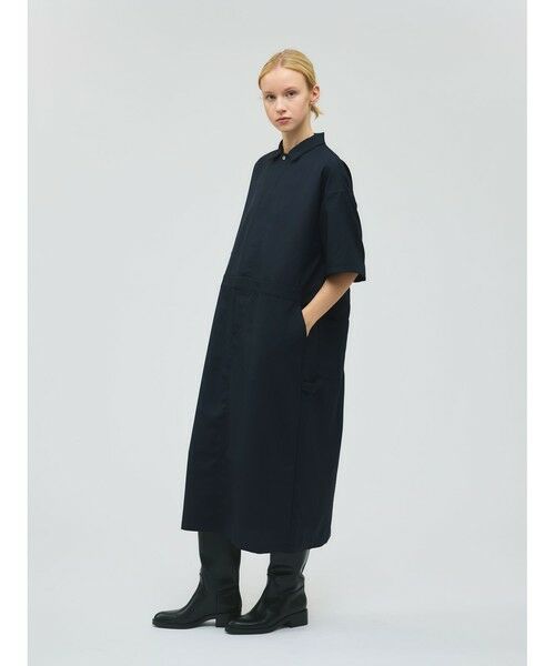 mizuiro ind / ミズイロインド ロング・マキシ丈ワンピース | mizuiro ind ペインターライクワンピース | 詳細3