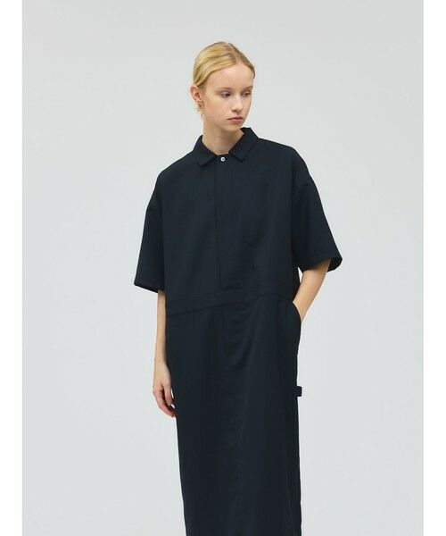 mizuiro ind / ミズイロインド ロング・マキシ丈ワンピース | mizuiro ind ペインターライクワンピース | 詳細6