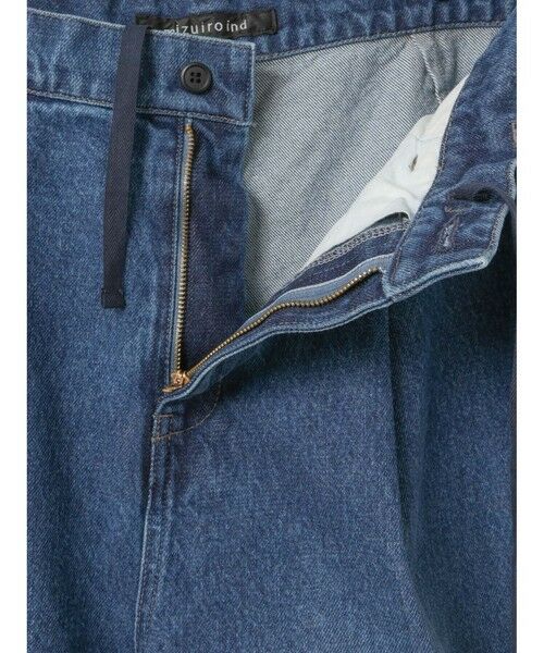 mizuiro ind / ミズイロインド その他パンツ | mizuiro ind ワイドデニムスラックス | 詳細10
