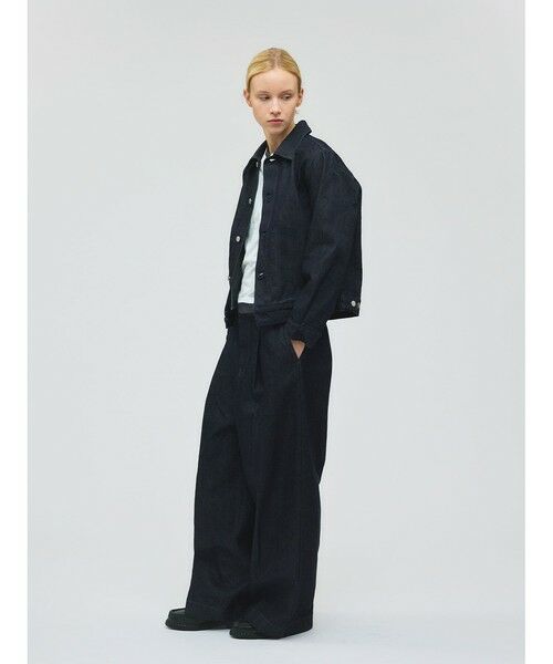 mizuiro ind / ミズイロインド その他パンツ | mizuiro ind ワイドデニムスラックス | 詳細3
