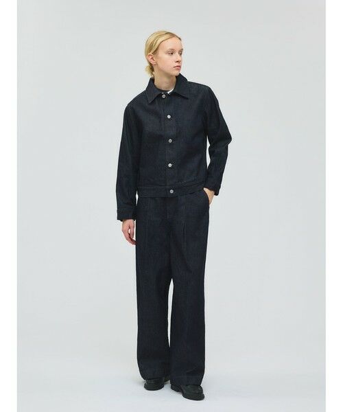 mizuiro ind / ミズイロインド その他パンツ | mizuiro ind ワイドデニムスラックス | 詳細6