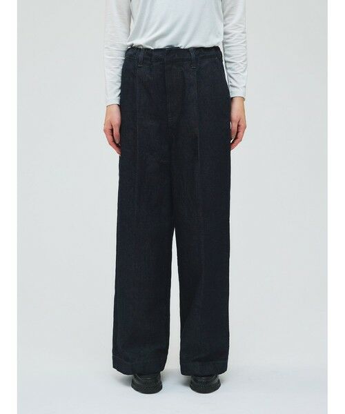 mizuiro ind / ミズイロインド その他パンツ | mizuiro ind ワイドデニムスラックス | 詳細7