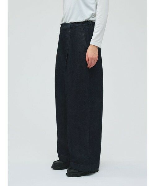 mizuiro ind / ミズイロインド その他パンツ | mizuiro ind ワイドデニムスラックス | 詳細8