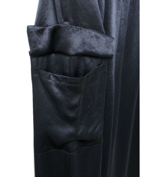 mizuiro ind / ミズイロインド その他パンツ | mizuiro ind サテンカーゴパンツ | 詳細4