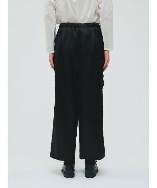 mizuiro ind / ミズイロインド その他パンツ | mizuiro ind サテンカーゴパンツ | 詳細17