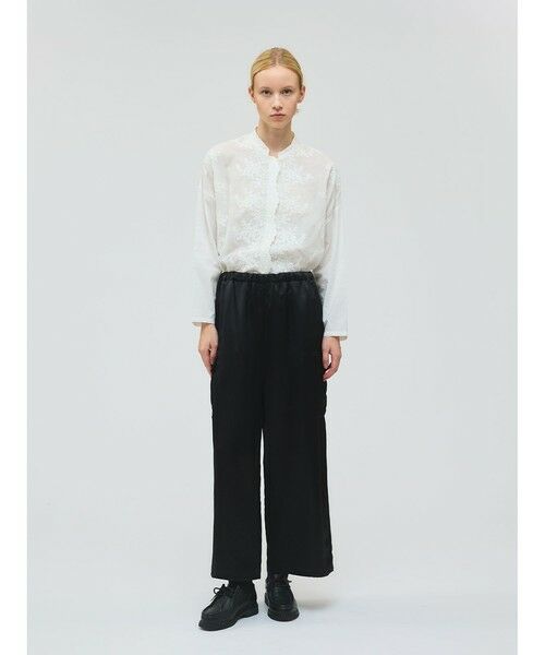 mizuiro ind / ミズイロインド その他パンツ | mizuiro ind サテンカーゴパンツ | 詳細10