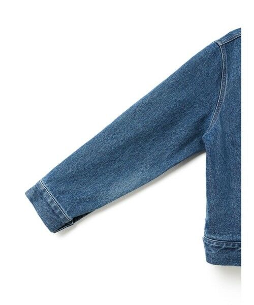 mizuiro ind / ミズイロインド テーラードジャケット | mizuiro ind コンパクトデニムジャケット(ダメージ) | 詳細3