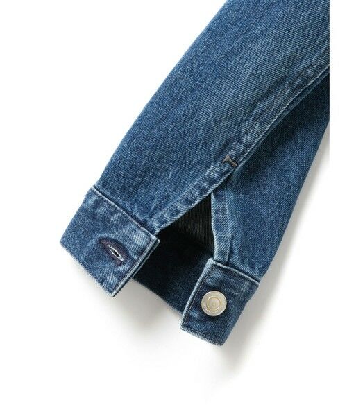 mizuiro ind / ミズイロインド テーラードジャケット | mizuiro ind コンパクトデニムジャケット(ダメージ) | 詳細7