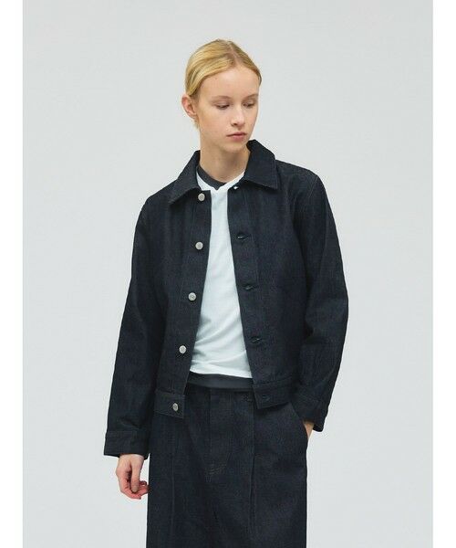 mizuiro ind / ミズイロインド テーラードジャケット | mizuiro ind コンパクトデニムジャケット | 詳細3