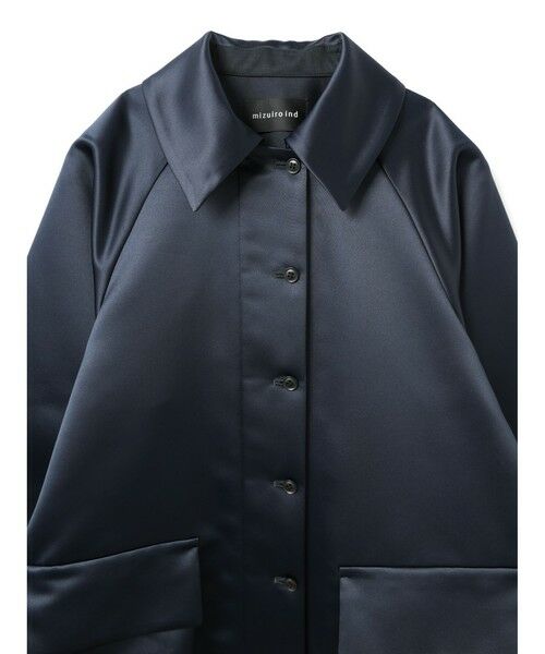 mizuiro ind / ミズイロインド その他アウター | mizuiro ind サテンドルマンコート | 詳細2