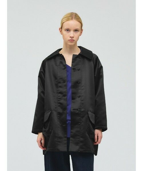 mizuiro ind / ミズイロインド その他アウター | mizuiro ind サテンドルマンコート | 詳細8