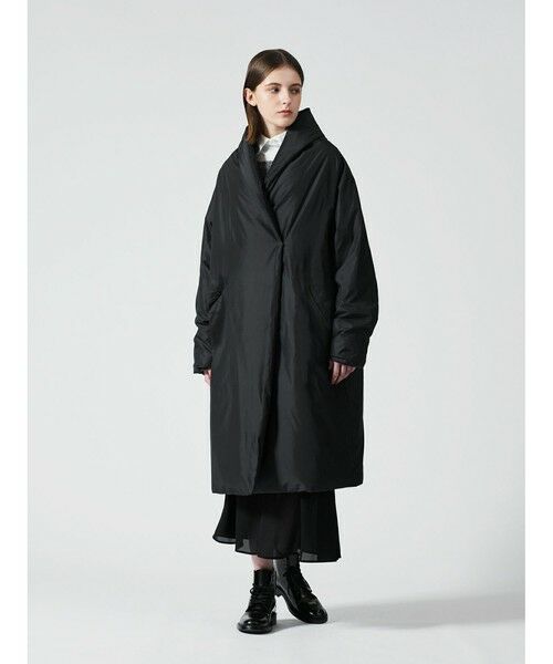 mizuiro ind / ミズイロインド その他アウター | mizuiro ind ドレープライトダウンコート（ブラック(color99)）