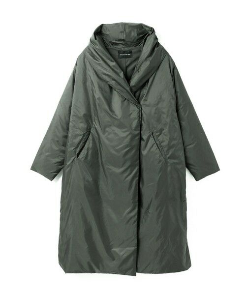 mizuiro ind / ミズイロインド その他アウター | mizuiro ind ドレープライトダウンコート（チャコールグレー(color92)）